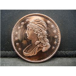Copper Round .999 Morgan