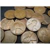 Image 2 : Lot of Wheat Cents, 40's and 50's