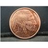Image 1 : Copper Round .999 Indian Head