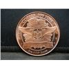 Image 2 : Copper Round .999 Walking Liberty