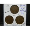 Image 1 : 1900, 01, 02 Indian Head Cent