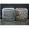 Image 1 : (2) .25 Troy Oz of .999 Fine Silver