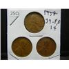 Image 1 : 1938, 39 PD Wheat Cents