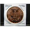 Image 3 : Copper Round .999 Eagle