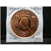 Image 3 : Copper Round .999 Benjamin Franklin