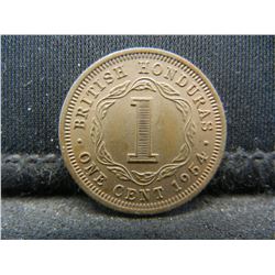 1954 British Honduras One Cent