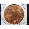 Image 1 : Copper Round .999 Indian Head/ Eagle