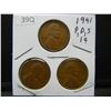 Image 1 : 1941 PDS Wheat Cents