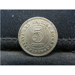 1958 British Five Cents