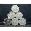 Image 2 : (6) Roosevelt Dimes, 60's  Some Mint Marks