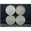 Image 2 : (4) Roosevelt Dimes, 60's, Some Mint Marks