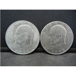 1971, 72, Ike Dollars