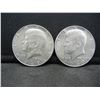 Image 1 : (2) 1967 Kennedy Half Dollars