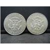 Image 2 : (2) 1967 Kennedy Half Dollars