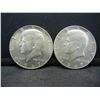 Image 1 : (2) 1967 Kennedy Half Dollars