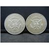 Image 2 : (2) 1967 Kennedy Half Dollars