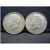 Image 1 : (2) 1968 Kennedy Half Dollars