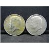 Image 1 : (2) 1967 Kennedy Half Dollars