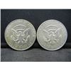 Image 2 : (2) 1967 Kennedy Half Dollars