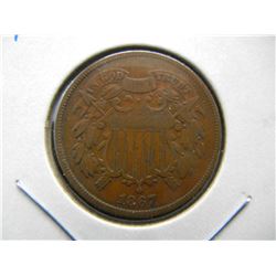1867 2c.  Fine.