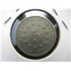 Image 2 : 1874 Shield 5c.  VF Details.