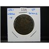 Image 3 : 1831 Large 1c.  VF Details.