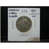 Image 3 : 1927 Standing Liberty 25c.  XF.