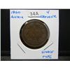 Image 3 : 1860 Austria 4 Kreuzer.  Scarce Type.