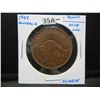 Image 3 : 1943 Australia 1 Penny.  Nice UNC.  Scarce.