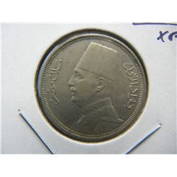 1933-H Egypt 10 Millimes.  XF.
