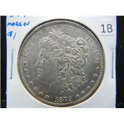 1879 Morgan $1.  AU+.