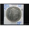Image 3 : 1887-S Morgan $1.  Nice UNC.  Scarce Date.