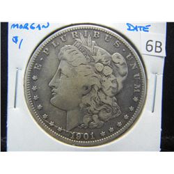 1901-S Morgan $1.  Scarce Date.