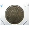 Image 1 : 1854 Seated 25c.  XF.