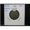 Image 3 : 1868 Shield 5c.  VG+.