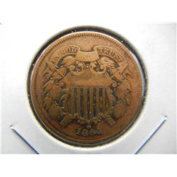 1864 2c.  Nice Details.