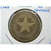 Image 1 : 1915 Cuba Silver 40 Centavos.  Scarce.