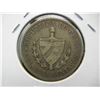 Image 2 : 1915 Cuba Silver 40 Centavos.  Scarce.