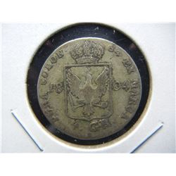 1804 Germany 4 Groschen.  Silver.  Rare.