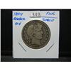 Image 3 : 1894 Barber 50c.  Fine.  Scarce.