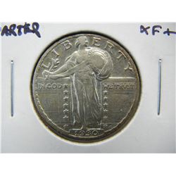1930 Standing Liberty 25c.  XF+.