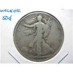 1928-S Walker 50c.  Scarce Date.