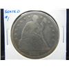 Image 1 : 1841 Seated $1.  Rare.