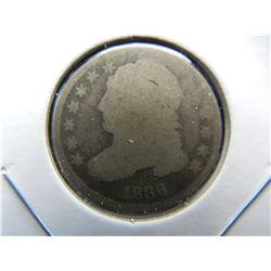 1836 Bust 10c.  Scarce.