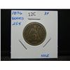 Image 3 : 1876 Seated 25c.  XF.  Nice.