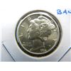 Image 1 : 1935 Mercury 10c.  Choice UNC.  Full Bands.