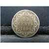 Image 1 : 1894 Newfoundland 10c.  Rare.