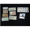 Image 1 : Misc. Lot:  Foreign Currency, U.S. and Foreign Coins.