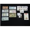 Image 1 : Misc. Lot:  Foreign Currency, U.S. and Foreign Coins.