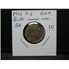 Image 3 : 1913 Type-1 Buffalo 5c.  Gem UNC.